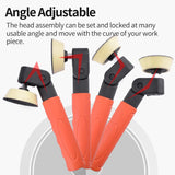 Woodworking Passive Rotary Sander - Sanding Tools Hand Held Bowl Sander with Rotatable Spindle Head 2 Inch 3 Inch Pads NAGU