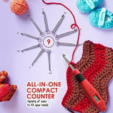 Hearth & Harbor Crochet Kit for Beginners Adults - Beginner Crochet Kit for Kids with Counting Crochet Hook Set Digital, Crochet Starter Kit for Hearth & Harbor