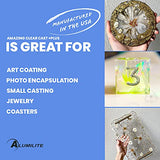 Alumilite Amazing Clear Cast Plus [1 gal A + 1 gal B(2 gallons) 2 Part Kit) UV Resistant Plastic Coating & Casting Epoxy Resin for Countertop, Cups, Alumilite