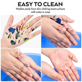 Nicpro 60 PCS Art Paint Set for Kids & Adult, Washable Watercolor Sip Painting Supplies Kit for Beginner with 24 Tube Water Color Paint, 8 Brushes,12 Nicpro