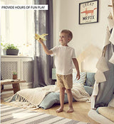 Puzzled Bundle of Aircrafts: F-15, Apache, & F-18 Wooden 3D Puzzles Construction Kits - Fun & Educational DIY Combat Toys, Assemble Model Unfinished Puzzled