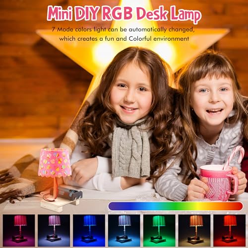 5 in 1 STEM Projects for Kids Age 8-12 DIY Wood Craft Kit for Girls 6-8 Science Building Kits Assembly 3D Wooden Puzzles Toy for Girls and Boys 8 9