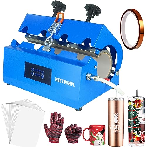 Tumbler Heat Press，Tumbler Press Machine 20 and 30 oz，Tumbler Heat Press Machine 110V，Tumbler Press for 10oz-17oz,20oz- 32oz，Display is not