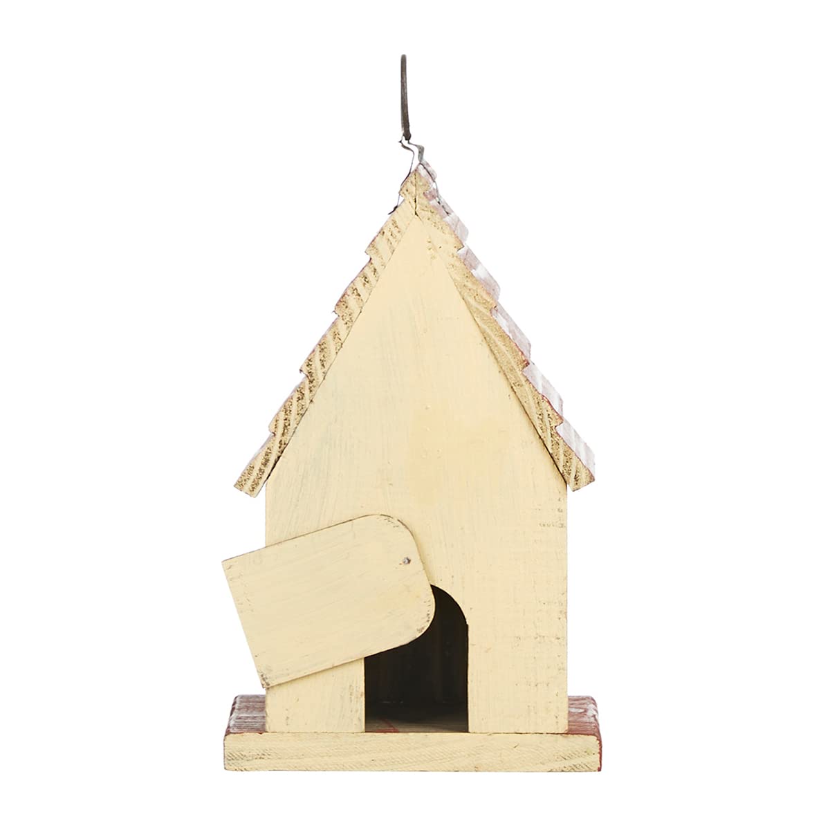Glitzhome Wooden Bird House Indoor Outdoor Decor Hanging Garden Birdhouse 9" H glitzhome