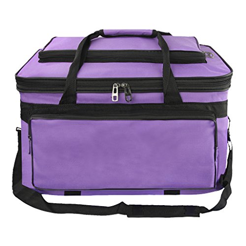 Large Fundamentals Art & Crafts Supplies Organizer Bag Padded Tote Adjustable Shoulder Bag Foldable Essentials Art Storage Cargo Carry Case for Brush Starsouce