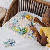 Melissa & Doug Under the Sea Ocean Animals Wooden Jigsaw Puzzle With Storage Tray (24 pcs) Melissa & Doug