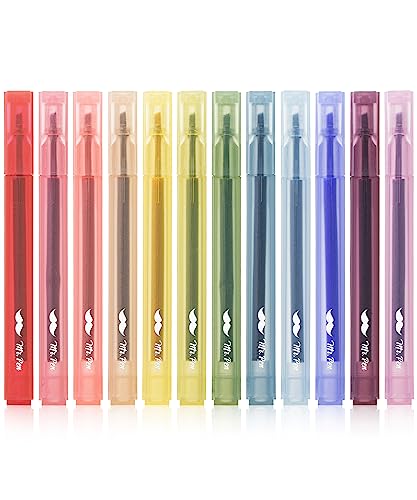 Mr. Pen- Aesthetic Highlighters, 12 pcs, Chisel Tip, Highlighters Assorted Colors, Bible Highlighters and Pens No Bleed, Cute Highlighters, No Bleed Mr. Pen