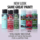 FolkArt Multi-Surface Satin Acrylic Paint, 2oz, Lipstick Red FolkArt