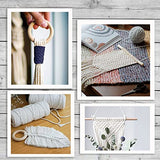 93 Pcs Macrame Kit Includes 4pcs Macrame Wooden Sticks 34pcs Wooden Rings Circles 55pcs Wood Beads Unfinished Wood Rings Beads Sticks for Macrame GrliTra