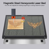 Dofiki Honeycomb Laser Bed 500mm x 500mm Steel Laser Honeycomb Work Table for Most Laser Engraver, Magnetic Honeycomb Cutting Size 19.68" x 19.68" Dofiki