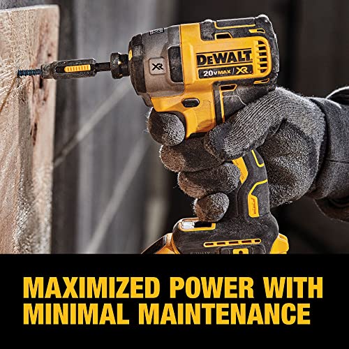 DEWALT 20V MAX XR Drywall Cutting Tool Combo Kit, Cut Out Tool, Drywall Screwgun, Impact Driver, with Batteries, Charger, and Collets Included, 5.0Ah - WoodArtSupply