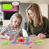 QEUOYSS Diamond Painting Kit for Kids with Wooden Frame Art and Crafts for Kids Ages 6-8 -10-12 Easy to DIY Diamond Art for Kids and Adult Beginners QEUOYSS