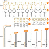 Electric Hand Drill Tools Set for Resin Casting Molds, Electrical Pin Vise Kit with 8 Pieces Drill Bits (0.8 to 1.2 mm) for Resin Plastic Wood Honoson