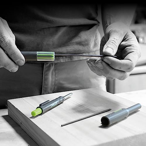 Tracer Deep Pencil Marker - Replacement Lead (6 Pack) - Site Holsters - All In One Marking Kit - Built For Construction SD Fire Alarms TRACER