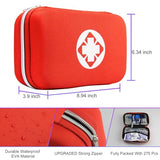 275Pcs Travel First Aid Kits for Car Emergency Preparedness Items Urgent Accident Essentials Kit Survival Gear Equipment Sports First Aid Kit for YIDERBO