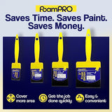 Foampro 72-4 Foam Brush & 4 Refills, 2 Inch Foampro