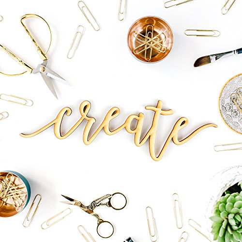 Woodums Create Wood Sign Hello Décor Wall Art for Gallery Wall - Unfinished 24" Wide x 8" Tall Woodums