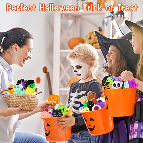 FLY2SKY 45Pcs Mochi Squishy Toys Mini Squishies Kawaii Animal Squishies Party Favors for Kids Cat Panda Unicorn Squishy Novelty Stress Relief Toys FLY2SKY