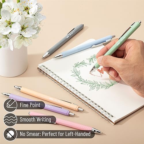 Mr. Pen- Bible Pens, 6 Pack, Assorted Color Pens, Bible Pens No Bleed Through, Bible Journaling Pens No Bleed Pens, Bible Journaling Supplies, No Mr. Pen