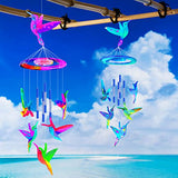 Mity rain Wind Chimes Resin Molds Silicone Kit Bundle, Hummingbird Shape Wind Chimes Molds for Epoxy Resin, Jewelry Resin Casting Molds Wind Bell Mity rain