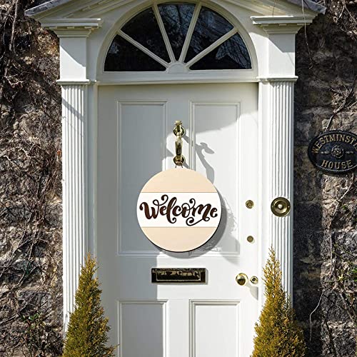 18 Inch Round Wood Circles Unfinished Wood Circles for Crafts, Door Hanger, Pyrography and Painting (3 Pieces) Jetec