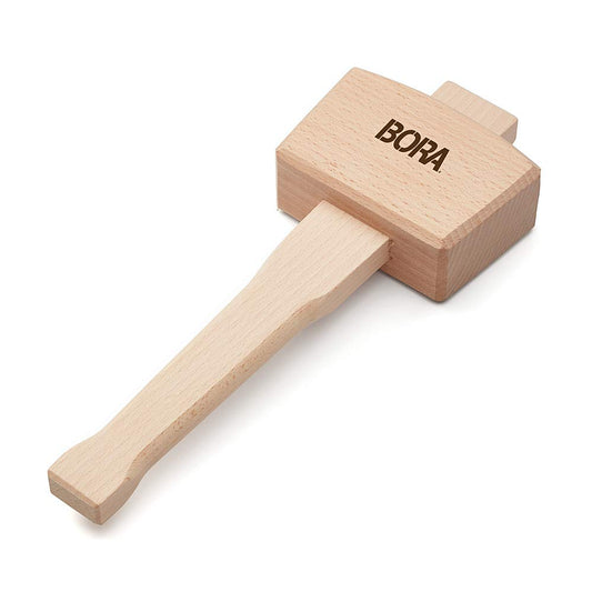 Wooden Mallet 4 ½” Bora 540049, The Well-Balanced Beechwood Woodworking Mallet That’s Ideal for Solid, Damage-Free Striking - WoodArtSupply