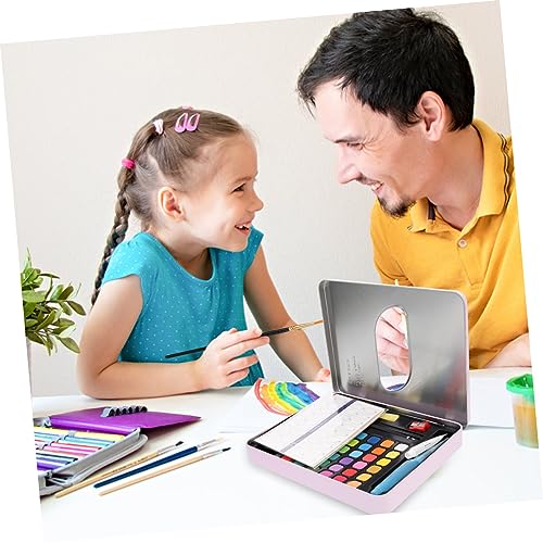 NUOBESTY 4 Sets Gouache Major Wooden Art Supplies Travel NUOBESTY