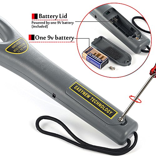 Hand Held Metal Detector,V-Resourcing Portable High Sensitivity Metal Detector for Security Inspection V·RESOURCING