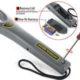Hand Held Metal Detector,V-Resourcing Portable High Sensitivity Metal Detector for Security Inspection V·RESOURCING