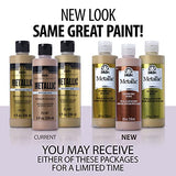 FolkArt Paint, 8 oz, Metallic Rose Gold FolkArt