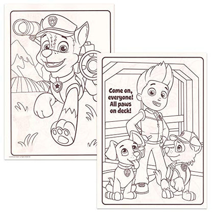 Paw Patrol Coloring and Activity Kit - Bundle with Paw Patrol Coloring Book, Stickers, Paint, Activities, and More | Paw Patrol Art Set for Kids, - WoodArtSupply