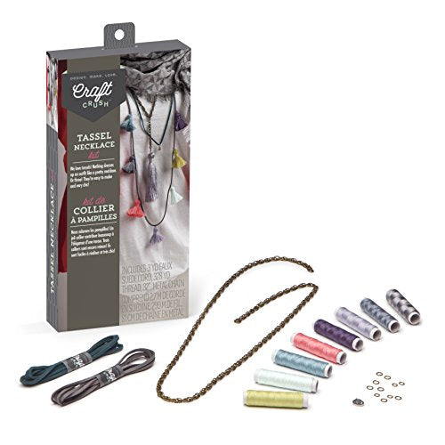 Craft Crush Tassel Necklace Kit - WoodArtSupply