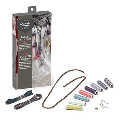 Craft Crush Tassel Necklace Kit - WoodArtSupply