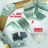 EZBUILDER 50 Structurally Stronger Truss Design Easy Shed Kit Builds 6in–14in Widths Any Length Storage Barn Garage Playhouse Framing 2x4 Basic Roof EZBUILDER