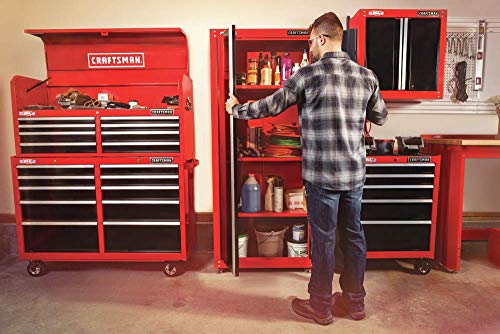 Craftsman Garage Storage, 28-Inch Wide Wall Cabinet (CMST22800RB) - WoodArtSupply