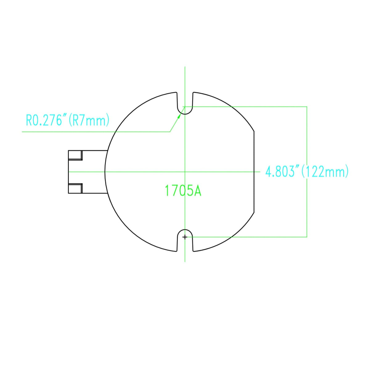 Forward 1705A 6-Inch Hitch Vise Truck Bench Vise Mount Trailer Fits 2" Hitch Receiver Forward