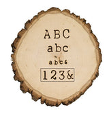 Walnut Hollow HotStamps Numbers & Symbols Set for Branding and Personalization of Wood, Leather, and Other Surfaces Walnut Hollow