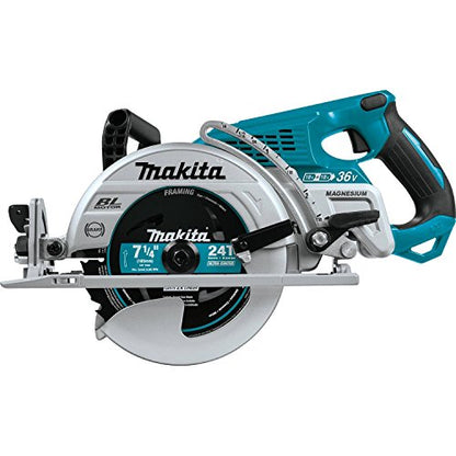 Makita XSR01PT 36V (18V X2) LXT® Brushless Rear Handle 7-1/4" Circular Saw Kit (5.0Ah) - WoodArtSupply