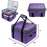 MYBAGZING Double-Layer Carrying Case for Cricut EasyPress 2 12x10 and 9"x9" Cricut Heat Press Machine, Htvront Heat Press, Cricut Heat Press 3 Bag MYBAGZING