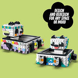 LEGO DOTS Cute Panda Tray 41959 Toy Crafts Set, DIY Jewelry Box, Desk Tidy or Storage Trays, Personalisable Animal Gift Idea for Kids Age 6 Plus LEGO