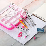 Mr. Pen- Geometry Set, 13 pcs, Compass for Geometry, Protractor Set, Geometry Kit Set with Shatterproof Storage Box, Geometry Kit, Drawing Tools, Mr. Pen