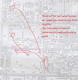 NWFashion Wooden Dream Dollhouse DIY Kits 3D Puzzle for Christmas Party Halloween House (Dream House) NWFashion