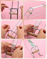 Jexine 48000 Pcs Bead Loom Kit Beading Supplies 2 mm Seed Beads Loom Kit for Adults Bracelets Jewelry Earring Making Tools Christmas Gifts for Girls Jexine