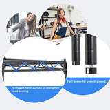 4 Tier Shelving Unit NSF Wire Shelf Metal Large Storage Shelves Heavy Duty Height Adjustable Commercial Grade Steel Utility Layer Shelf Rack BestOffice