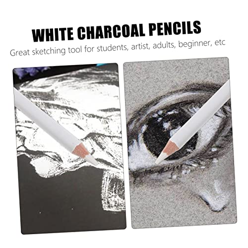 Tofficu 6 Pcs Carbon Pencil Wooden Art Supplies Graphite Lead Tofficu