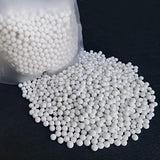 SACKORANGE 5 Pounds 5 mm Round Tumbling Ceramic Filler Media Non-Abrasive Ceramic Pellets for All Type Tumblers (5 lbs) SACKORANGE