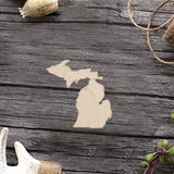 State Map of Michigan Wood Craft,Unfinished Wooden Cutout Art,DIY Wood Sign, Inspirational Farmhouse Wall Plaque,Rustic Home Decor for Home Front Arupkeer