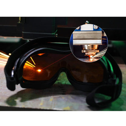 Cloudray Laser Safety Glasses 1064nm 532nm 355nm OD7+ CE Protective Goggles Anti Laser Protection Snow Goggles For Fiber Hand-Held Welding - WoodArtSupply