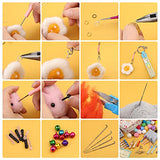 Veroave Needle Felting Starter Kit with Storage Bag, 385 Pcs Complete Needle Felting Tools and Supplies, Wool Felting Kit with Wool Felt Tools and Veroave