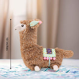 HKKYO Arts and Crafts for Kids Ages 8-12, Llama Sewing Kit for Kids, Make Your Own Stuffed Animal Kit, Alpaca Craft Sewing Kit, DIY Plush Craft HKKYO